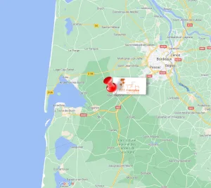Zone d’intervention de BMB Conception en Nouvelle-Aquitaine